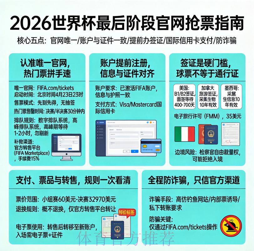 2026世界杯最佳购票推荐指南 2026世界杯最佳购票推荐指南